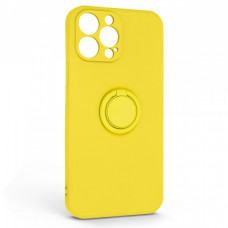 Чохол ArmorStandart Icon Ring для Apple iPhone 13 Pro Max Yellow (ARM68678)