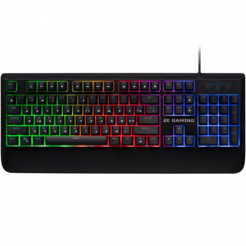Клавіатура 2E Gaming KG325UB LED Ukr Black (2E-KG325UB)