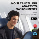 Bluetooth-гарнітура Anker SoundCore Space One Black (A3035G11)