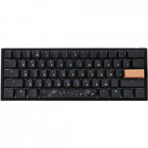 Клавіатура Ducky One 3 Mini Cherry MX Speed Silver RGB UA USB Black (DKON2161ST-PUAPXCLAWSC1)