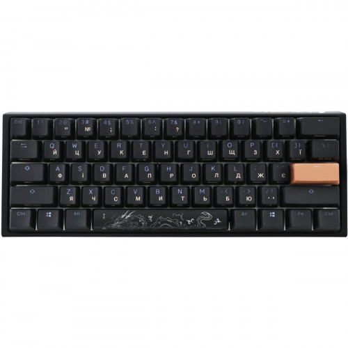 Клавіатура Ducky One 3 Mini Cherry MX Speed Silver RGB UA USB Black (DKON2161ST-PUAPXCLAWSC1)