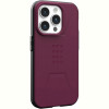 Чохол-накладка Urban Armor Gear Civilian Magsafe для Apple iPhone 15 Pro Max Bordeaux (114295119049)