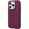 Чохол-накладка Urban Armor Gear Civilian Magsafe для Apple iPhone 15 Pro Max Bordeaux (114295119049)