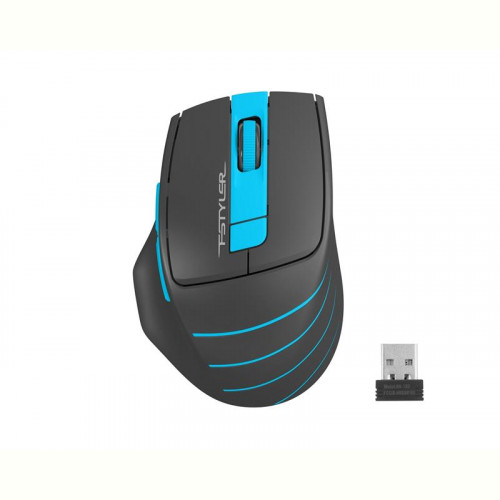 Мишка бездротова A4Tech FG30S Blue/Black USB