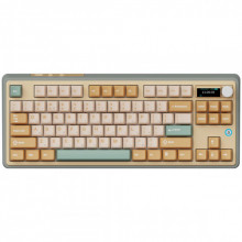 Клавіатура бездротова Ajazz AK870 Jasmine Switch Yellow (AK870-JS-YWG)