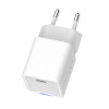 Мережевий зарядний пристрій ColorWay GaN Mini 35W PD Port PPS USB-C White (CW-CHS056PD-WT)