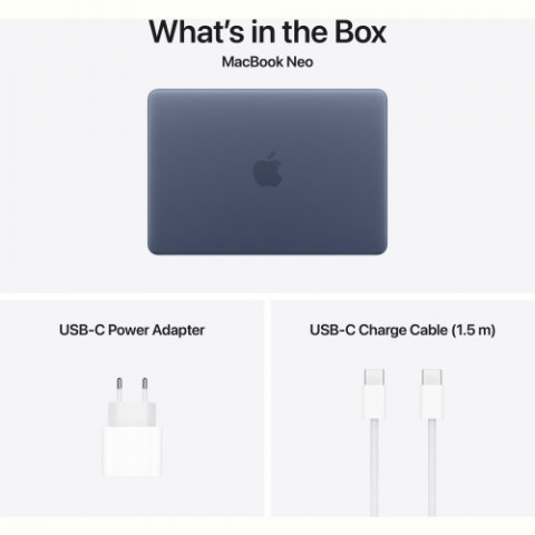 Ноутбук Apple MacBook Neo 13" A18 Pro 8/512GB 2026 (MHFG4UA/A) Indigo