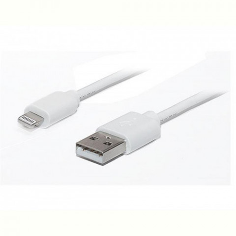 Кабель REAL-EL USB2.0 AM-Lightning 1m, білий