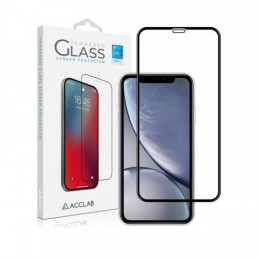 Захисне скло ACCLAB Full Glue для Apple iPhone 11/XR Black (1283126508196)