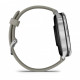 Смарт-годинник Garmin Venu 4 45mm Silver Bezel with Silver Gray Silicone Band (010-03014-01)