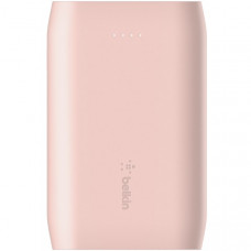 Акумулятор портативний літій-іонний Power Bank Belkin 10000мА·год, 15Вт, 2хUSB-A/USB-C, рожевий