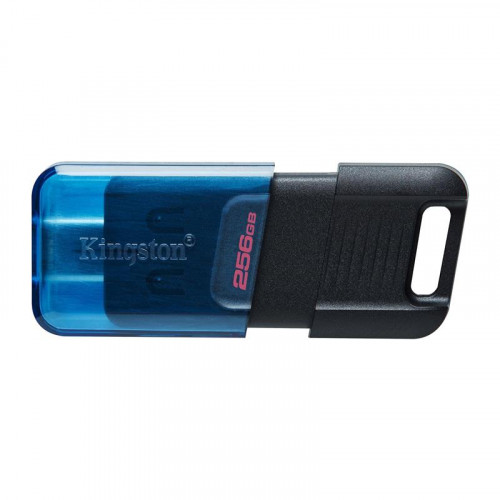 Флеш-накопичувач USB3.2 256GB Type-C Kingston DataTraveler 80 M Blue/Black (DT80M/256GB)