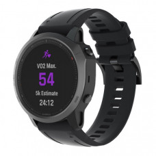 Ремінець ArmorStandart Silicone для Garmin 20mm Black (ARM60799)