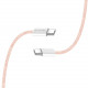 Кабель ColorWay USB Type-C + USB Type-C (M/M), 3.0 А, 1 м, Pink (CW-CBPDCC061-P)