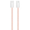 Кабель ColorWay USB Type-C + USB Type-C (M/M), 3.0 А, 1 м, Pink (CW-CBPDCC061-P)