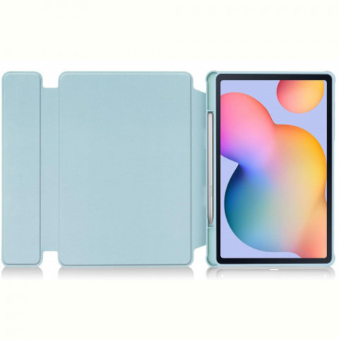 Чохол з бездротовою клавіатурою BeCover 360° Rotatable для Samsung Galaxy Tab S6 Lite 10.4 SM-P620/SM-P625/SM-P627 Light Blue (712590)