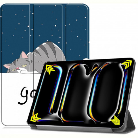 Чохол-книжка BeCover Smart Case для Apple iPad Pro 11" M4 2024 Good Night (711636)