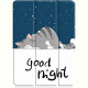 Чохол-книжка BeCover Smart Case для Apple iPad Pro 11" M4 2024 Good Night (711636)