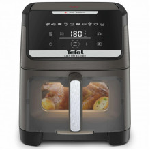 Мультипіч Tefal Easy Fry Silence XXL, 1800Вт, чаша-7, сенсорне керув., 10 програм, з віконцем, пластик, темно-сірий