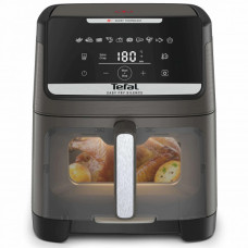 Мультипіч Tefal Easy Fry Silence XXL, 1800Вт, чаша-7, сенсорне керув., 10 програм, з віконцем, пластик, темно-сірий