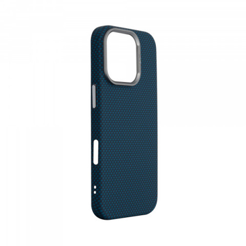 Чохол ArmorStandart LikeCarbon2 MagCase для Apple iPhone 16 Pro Kevlar Dark Blue (ARM88594)