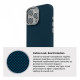 Чохол ArmorStandart LikeCarbon2 MagCase для Apple iPhone 16 Pro Kevlar Dark Blue (ARM88594)