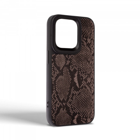 Чохол Harder Genuine Snake для Apple iPhone 15 Pro Black (ARM76783)