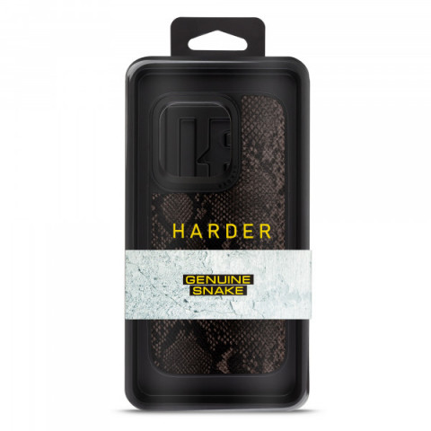 Чохол Harder Genuine Snake для Apple iPhone 15 Pro Black (ARM76783)