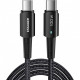 Кабель Essager Sunset USB Type-C - USB Type-C (M/M), 100W, 2 м Black (EXCTT1-CGA01)