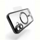 Чохол-накладка BeCover TPU Chrome Case MagSafe для Apple iPhone 16 Plus Black (712075)