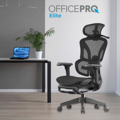 Крісло офісне OfficePro OC950B Black Купити в Україні
