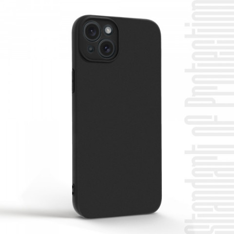 Чохол ArmorStandart Matte Slim Fit для Apple iPhone 15 Plus Camera cover Black (ARM68246)