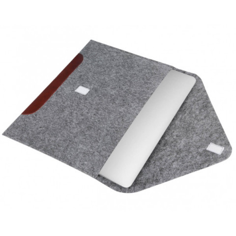 Чохол для ноутбука Gmakin для MacBook Pro 13"" Grey/Brown (GM10-13New)