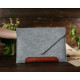 Чохол для ноутбука Gmakin для MacBook Pro 13"" Grey/Brown (GM10-13New)