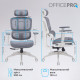 Крісло офісне OfficePro Skyline OC680-W-DG-DG Купити в Україні