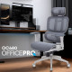Крісло офісне OfficePro Skyline OC680-W-DG-DG Купити в Україні