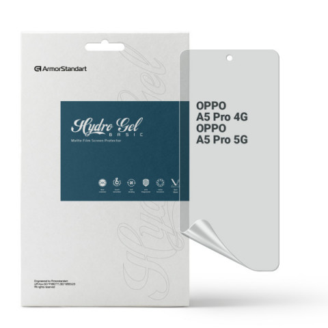 Гідрогелева плівка ArmorStandart Matte для OPPO A5 Pro 4G / A5 Pro 5G (ARM85400)