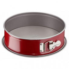 Форма для випікання Tefal DeliBake, кругла, знімне дно, 19см, вуглецева сталь, червоний