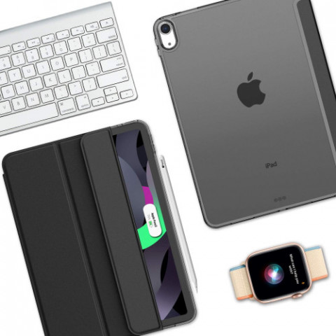 Чохол BeCover Tri Fold Hard для Apple iPad Air 11" M2 2024 Black (711412)