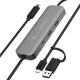USB-хаб J5create Wormhole Switch Grey (JCH462-N)