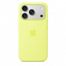 Чохол Apple iPhone 17 Pro Silicone Case with MagSafe Neon Yellow (MGFF4)