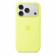 Чохол Apple iPhone 17 Pro Silicone Case with MagSafe Neon Yellow (MGFF4)