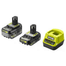 Набір акумулятора та зарядного пристрою Ryobi ONE+ RC18120-242X 18В 1х2А·год 1х4А·год ЗП 2А