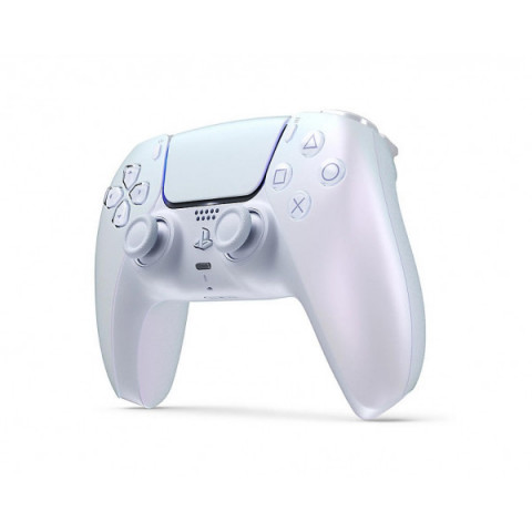 Геймпад бездротовий Sony PlayStation 5 DualSense Chrome Pearl (1000050600)
