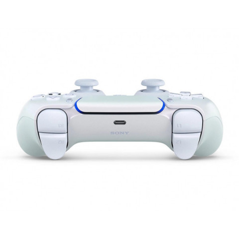 Геймпад бездротовий Sony PlayStation 5 DualSense Chrome Pearl (1000050600)