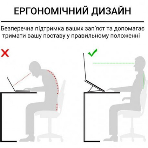 Підставка для ноутбука OfficePro Silver (LS320S)