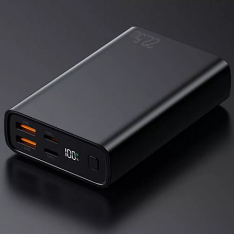 Зовнішній акумулятор Proove Hyper Flux Plus 20000mAh 22.5W Black (PBF222120001)