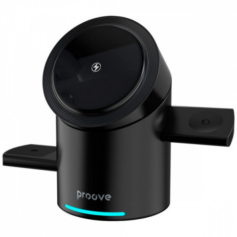 Бездротовий ЗП Proove Optimus black Купити в Україні