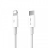 Кабель Proda PD-B27i USB-C-Lightning, 1м, White