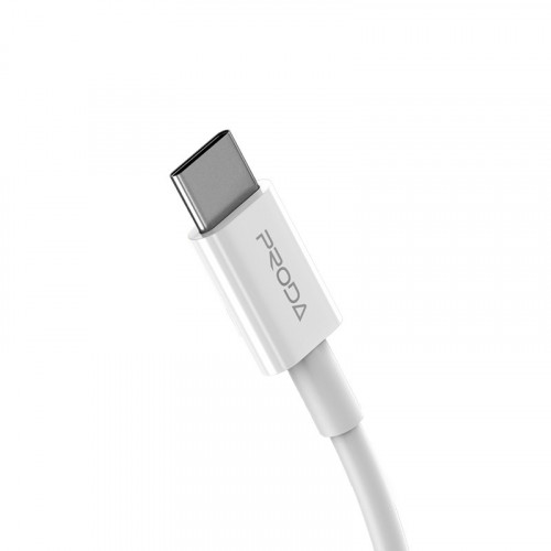 Кабель Proda PD-B27i USB-C-Lightning, 1м, White